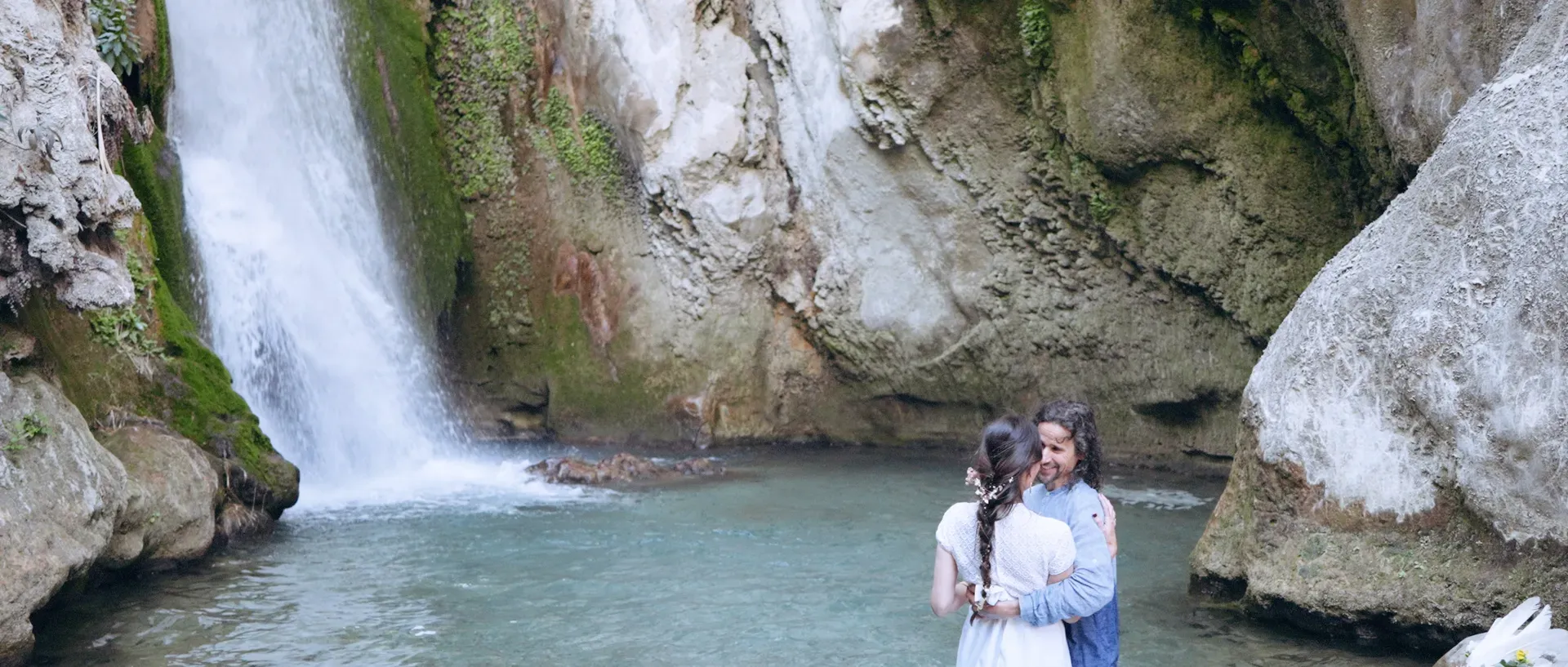 Eloping at the waterfalls